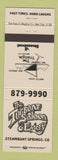 Matchbook Cover - Tugboat Saloon Eatery Steamboat Springs Colorado