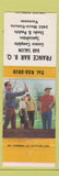 Matchbook Cover - France BBQ Varennes QC