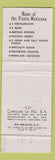 Matchbook Cover - Hotel Caleta Acapulco Mexico WEAR
