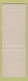 Matchbook Cover - Hotel Shaw San Francisco CA