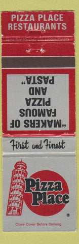 Matchbook Cover - Pizza Place Restaurants Leaning Tower of Pisa