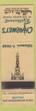 Matchbook Cover - Charmet's Restaurant Chicago IL WEAR