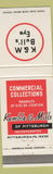 Matchbook Cover - Kemble & Mills of Pittsburgh PA