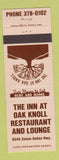 Matchbook Cover - Inn at the Oak Knoll Restaurant Salem OR