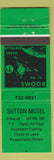 Matchbook Cover - Sutton Motel Sutton ON green