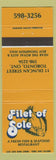 Matchbook Cover - Filet of Sole Seafood Restaurant Toronto ON