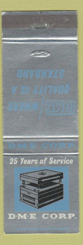 Matchbook Cover - DME Corps Atlanta Chicago Dayton OH Detroit