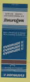 Matchbook Cover - Evinrude Boat Motors Les Beauxbateaux Lauzon