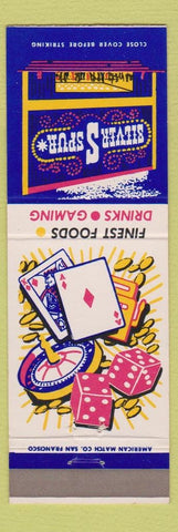Matchbook Cover - Silver Spur Casino Reno NV