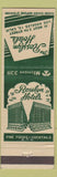 Matchbook Cover - Rosslyn Hotels Los Angeles CA