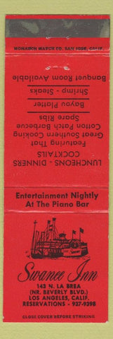 Matchbook Cover - Swanee Inn Los Angeles CA WEAR