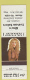 Matchbook Cover - Gino's Custom Tailors Winnipeg MB pinup