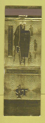 Matchbook Cover - 1st National Bank Burlington IA