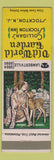 Matchbook Cover - Old World Garden Colligan's Stockton Inn NJ