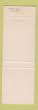 Matchbook Cover - Jasper County Savings Bank Newton IA