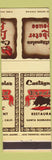 Matchbook Cover - Castagnola's Lobster House Santa Barbara CA MISCUT