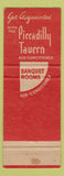 Matchbook Cover - Hotel Roosevelt Cedar Rapids IA