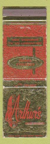 Matchbook Cover - Arthur's Four Seasons Minneapolis MN WEAR