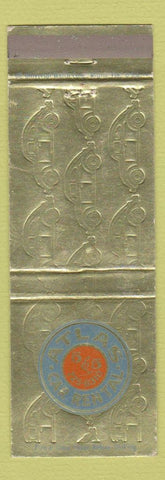 Matchbook Cover - Atlas Rental San Juan Puerto Rico Volkswagen Honda Motorcycles