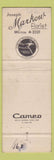 Matchbook Cover - Joseph Markow Florist Richmond VA WEAR