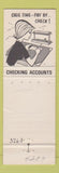 Matchbook Cover - Decatur County Bank Decaturville TN