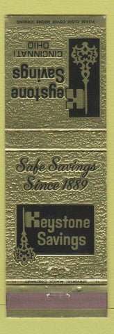 Matchbook Cover - Keystone Savings Cincinnati OH