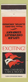 Matchbook Cover - 1966 Chevrolet Lefler Clinton AR