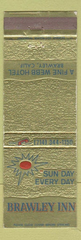 Matchbook Cover - Brawley Inn CA
