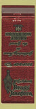 Matchbook Cover - McCutchan's Brass Lantern Gatlinburg TN