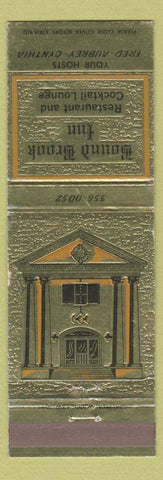 Matchbook Cover - Bound Brook Inn