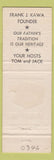 Matchbook Cover - Johnny's Cafe Omaha NE