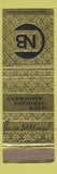 Matchbook Cover - Clermont National Bank Milford OH Batavia Owensville Loveland