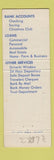 Matchbook Cover - First National Bank Olney IL
