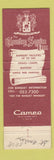 Matchbook Cover - Country Squire Inn Horsham PA