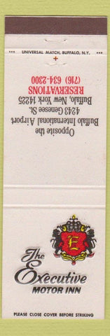 Matchbook Cover - Executive Motor Inn Buffalo NY