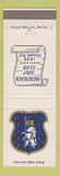 Matchbook Cover - Hackensack Golf Club Oradell NJ