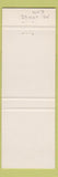 Matchbook Cover - Hackensack Golf Club Oradell NJ