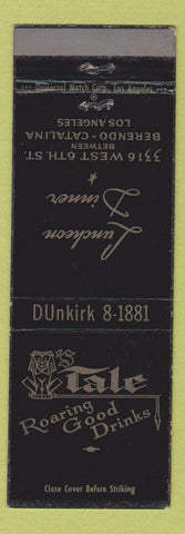Matchbook Cover - Lion's? Tale Restaurant Los Angeles CA