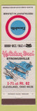 Matchbook Cover - Holiday Inn Strongsville Cleveland OH