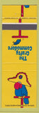Matchbook Cover - Crafty Commodore Holiday Inn Nashville TN