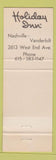 Matchbook Cover - Crafty Commodore Holiday Inn Nashville TN