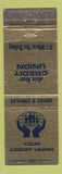 Matchbook Cover - Credit Union Savings and Loan WEAR