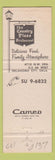 Matchbook Cover - Country Plaza Restaurant Oklahoma City OK Route 66