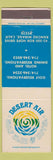 Matchbook Cover - Desert Air Golf Club Hotel Rancho Mirage CA