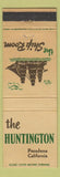 Matchbook Cover - Huntington Pasadena CA