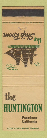 Matchbook Cover - Huntington Pasadena CA