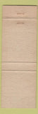 Matchbook Cover - Huntington Pasadena CA