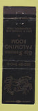 Matchbook Cover - Famous Palomino Room Sacramento CA WEAR