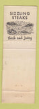 Matchbook Cover - Famous Palomino Room Sacramento CA WEAR