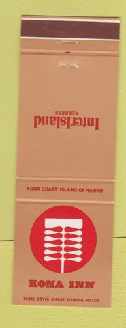Matchbook Cover - Kona Inn Hawaii